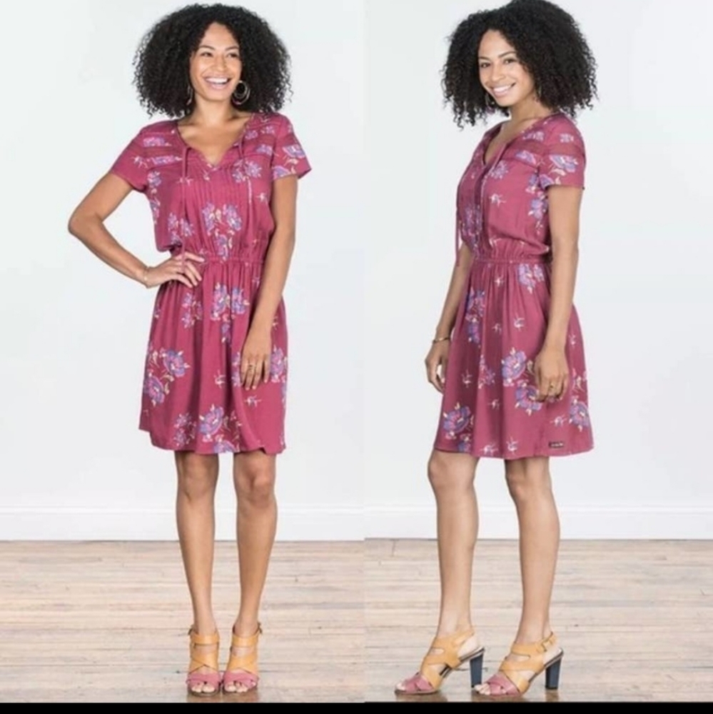 Matilda Jane Mauve Floral Art Class Dress